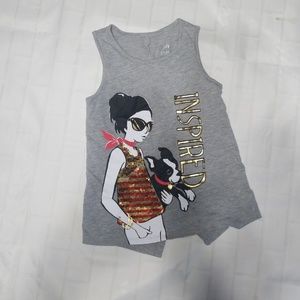 Girl's justice mermaid sequin size 7